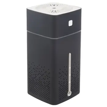 

1000Ml Air Humidifier Ultrasonic Usb Diffuser Aroma Essential Oil Led Night Light Mist Purifier Humidifier Black