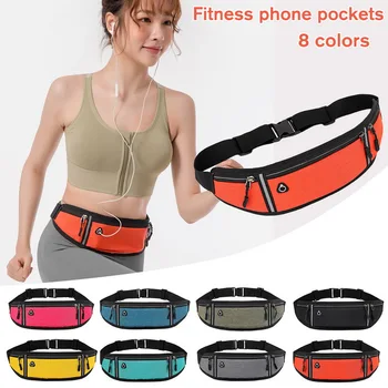 

Waist Running Bag Outside Sport Mobile Phone Waterproof Mobile Phone Belt Jogging Waist Pack Carrying Portable
