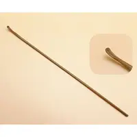 Wood Coal Bamboo Spoon Ear Pick Tool Polishing Round Bamboo Handle Ear Cleaner Creative Gift 2