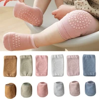Safety Baby Knee Pads Socks Set Non-Slip Floor Socks Elbow Cushion Kneecap Summer Kid Crawling Protector Leg Warmer Girls Boys 1
