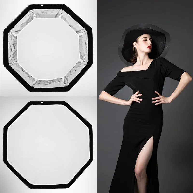 Triopo K2 55cm 65cm 90cm 120cm Quickly Release Bowens Mount Octagon Softbox Honeycomb Grid Outdoor Soft Box Flash photography softbox bowens mount softbox portable softbox