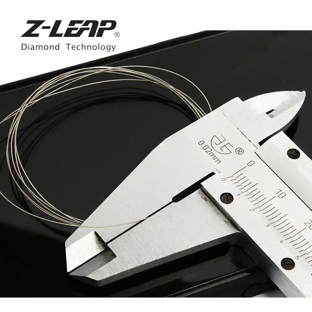 Z-LEAP 0,3/0,6 DIY пилы длина 3 м алмазная проволока пилы дерево ювелирные изделия камень металл гальванический лобзик Алмазная резка проволока