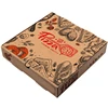 Wholesale 35 CM 9 Inch Pizza Box Package Carton Supplier Custom Design Printed Packing Bulk Cheap Pizza Boxes With Logo 3