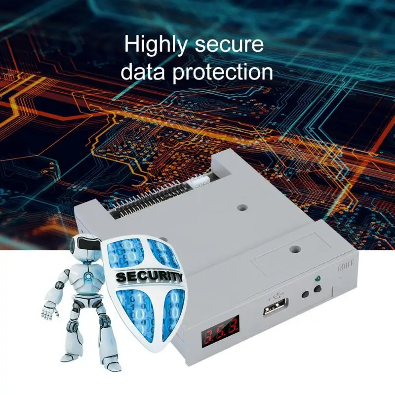 SFR1M44-U100 3,5 дюйма 1,44 МБ USB SSD usb-эмулятор флоппи-дисковода для управления промышленным оборудованием подключи и играй Встроенная память FAT32 U диск б/у