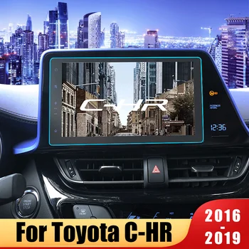 

For Toyota C-HR CHR 2016 2017 2018 2019 2020 Tempered Glass Car Navigation Screen Protector LCD Touch Display Protective Film