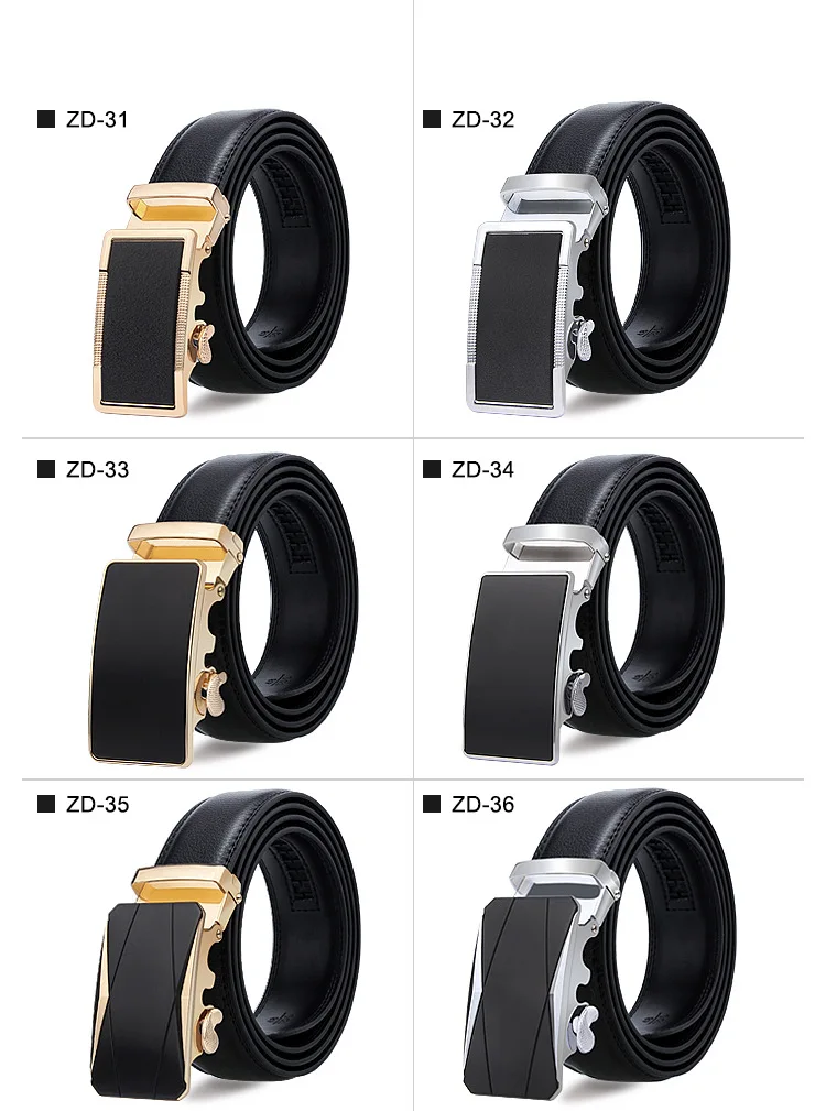 Mn's Automatic Ratcht Pu Lathr Blt Buckl Mal High Quality Casual Cinturons Golf 130 140cm Black Coff 3,5cm_voghion.com