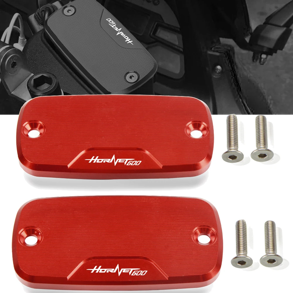 

Motorcycle cnc Front Fluid Reservoir Cover Cap Hornet 600 For HONDA Hornet 600 1998-2006 1999 2000 2001 2002 2003 2004 2005