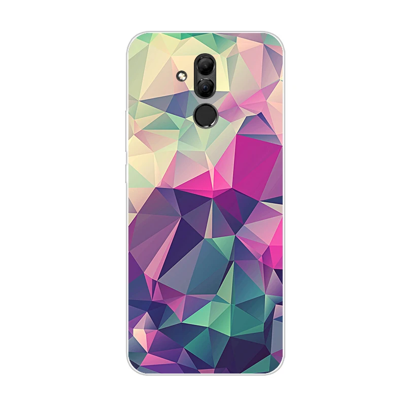 Молочно-Белый Чехол для huawei mate 20 Lite, 6,3 Мягкий силиконовый чехол из ТПУ для huawei mate 20 Lite mate 20 Lite mate 20 Lite, Модный чехол - Цвет: Молочно-Белый