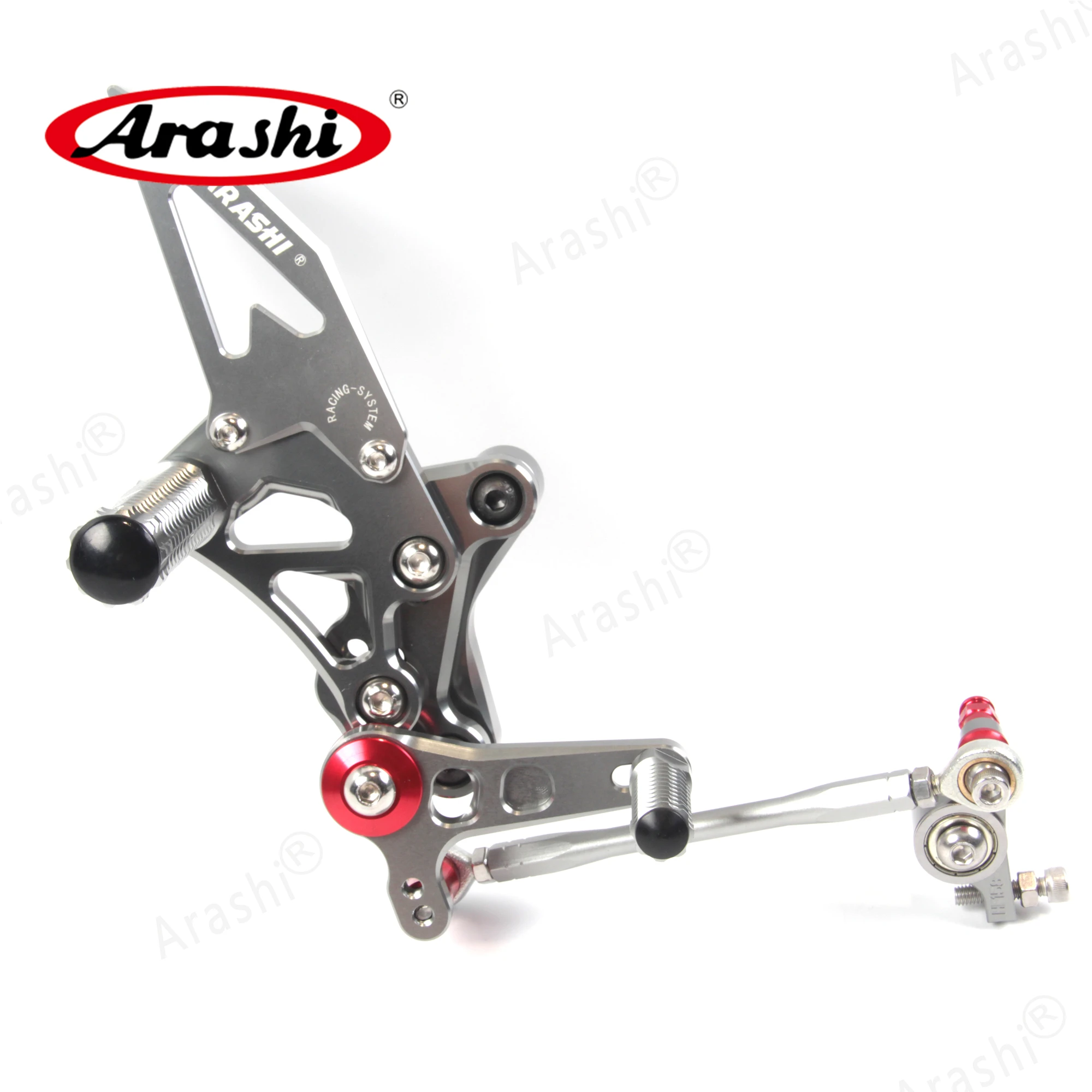 Араши лучшее поступление Rearset для DUCATI 1098 1098S 2007 2008 CNC Регулируемые подножки подножка мотоциклиста 848 EVO