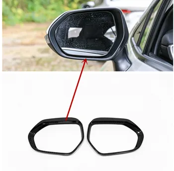 

ABS Chrome/Carbon fibre accessories Rear view mirror block rain eyebrow Cover Trim Car styling For Toyota Corolla E210 2019 2020