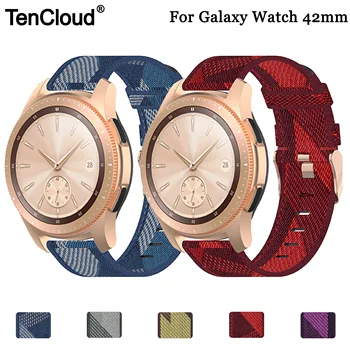 

Nylon Band For Samsung Galaxy Watch Active 2 Replacement Strap For Galaxy Watch 42mm Wristband For Gear S2 Classic Sport Belt