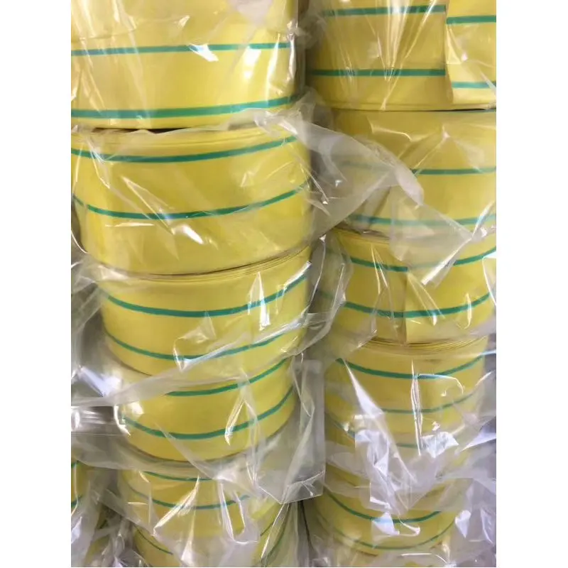 Yellow Green Two-tone Heat Shrink Tube High Temperature Resistance Insulation Bushing Black Transparent Silica Gel Insulation