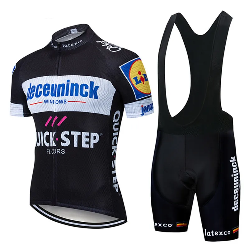 

Quick step -Pro team Short Sleeve Cycling Jerseys Set Mens Summer Bicycle Clothes Maillot Ropa Ciclismo MTB Bike Racing Clothing