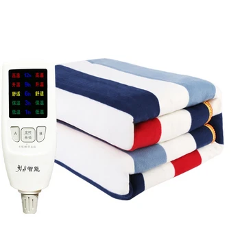 

Electric Blanket Thicker Heater Double Body Warmer 180x150cm Adjustable Heated Blanket Thermostat Flannel Heating Blanket