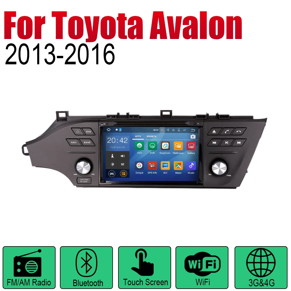 Автомагнитола ZaiXi 2 Din для Toyota Avalon 2013 ~ 2016 GPS навигация BT Wi Fi карта мультимедийная