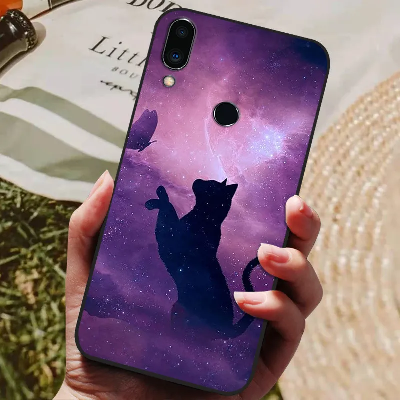 For Meizu Note 9 Case Wolf Cartoon Silicon Soft TPU Back Cover For Meizu Note 9 Phone Cases for Meizu Note9 Fundas Coque Capa 