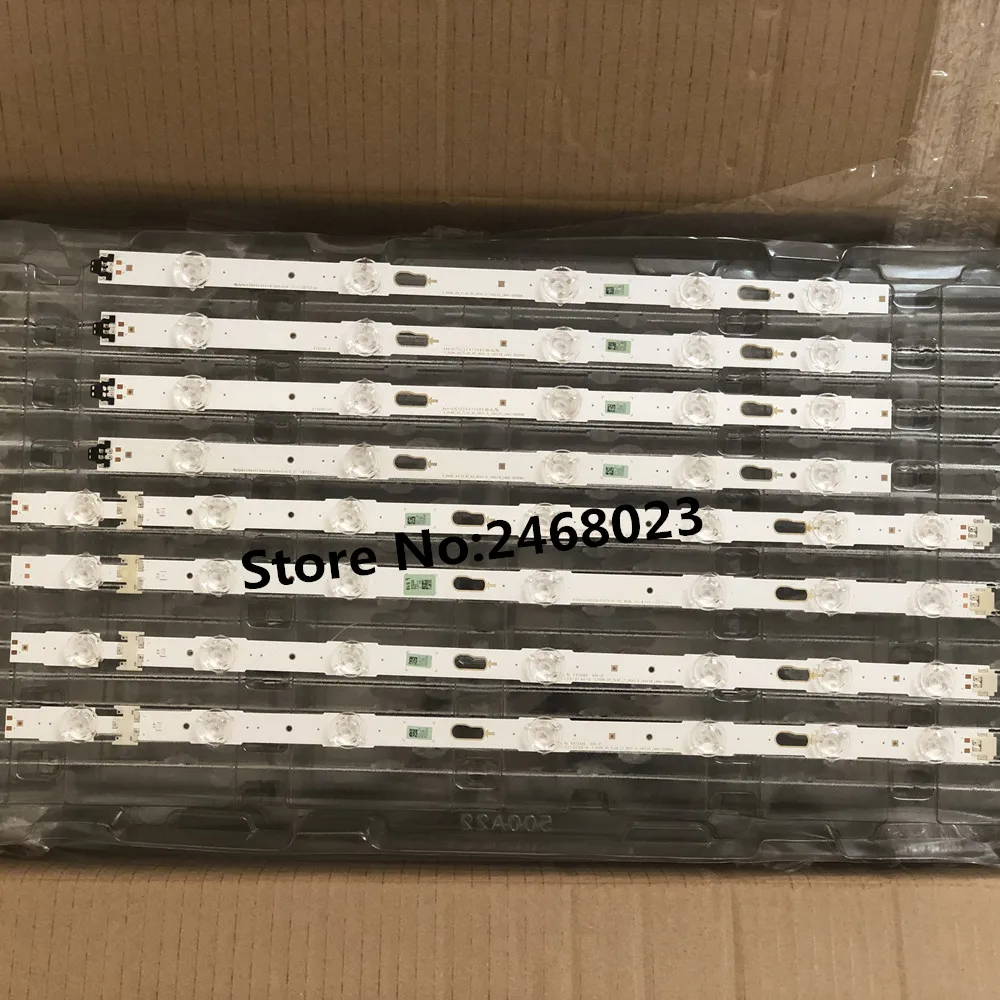 LED Strip for UE43KU6000 UE43KU7000 UE43MU6100 UE43MU6120 UE43MU7000 UE43KU6050 UE43KU6070 V6DU-430DCA-R2 V6DU-430DCB-R2