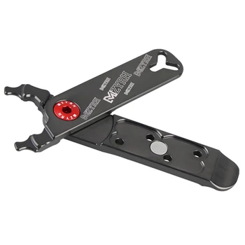 

Bicycle Master Link Plier Valve Tool Tire Lever Missing Link Box Pack Pliers 4 in 1 Multi function Tools Aluminum Alloy 1pc