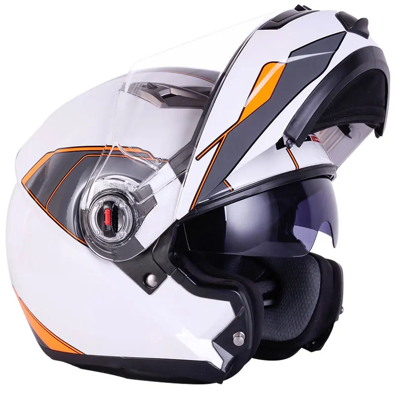 LS2 FF370 бездорожье Флип Полный уход за кожей лица Мотокросс Мотоцикл мото Шлем Capacete