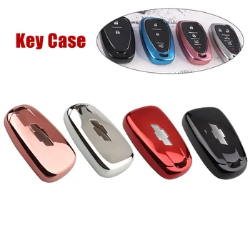 

Car Key Case Coat Protector For Chevrolet Cruze Malibu Camaro Volt Bolt EV Trax Equinox Traverse 2018 2019 16 17