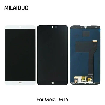 

LCD Display for Meizu M15 LCD Touch Screen Digitizer for Meizu 15 Lite 5.46" LCD Assembly Replacement White Black Free Shipping