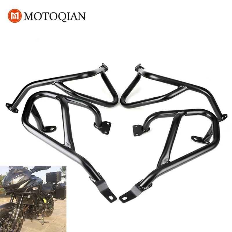 

For Kawasaki Versys 650 KLE650 2015 2016 2017 Crash Bars Engine Protection Bracket Guards Buffer Highway Upper Lower Frame Moto