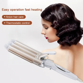 

Hair Curler Hair Waver High Quality Pear Flower Cone Electric five Hair Curling Iron Ceramic Styling Tools