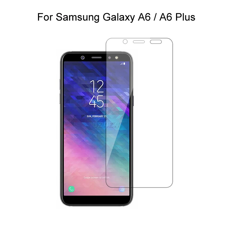 Закаленное стекло для Samsung Galaxy A6 2018 / Plus Защитная пленка экрана стекло|Защитные