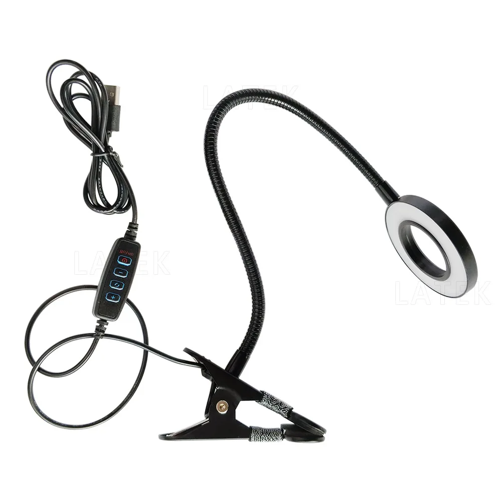 Desk Lamp USB Rechargeable Table with Clip Bed Reading Book Night Light LED Eye Protection | Лампы и освещение