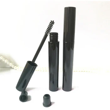 

5PCS 10 ML Portable Empty Black Eyelash Tube Mascara Cream Vial/Container Fashionable Refillable Bottles Makeup Tool Accessories