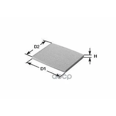 Фильтр Салона Угольный Opel: Vectra B 95-02, Vectra B Хечбэк 95-03, Vectra B Универсал 96-03 Clean filters арт. NC2081CA