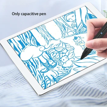 

Tablet Touch Capacitive Stylus Lightweight Black Annotation Sensitive Painting Compatible Alumina Handwriting Pen Smooth Active