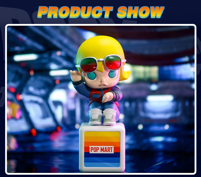 Molly BACK TO THE FUTURE ビッグサイズ popmart