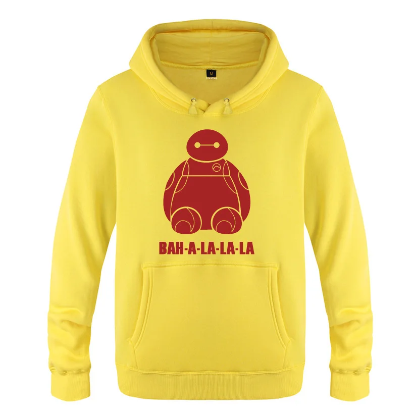 HUAY HOT BAYMAX BAH-A-LA-LA-LA Большой Герой 6 толстовки мужские мужские пуловеры флисовые толстовки с капюшоном - Цвет: HUAY HOT