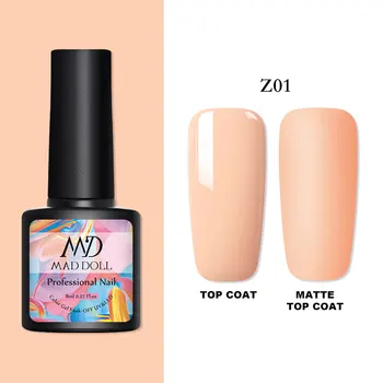 

MAD DOLL 1 Bottle 8ml Color Nail Gel Spring Series Gel Polish Soak Off LED UV Gel Varnish Nail Art DIY Nail Art Design