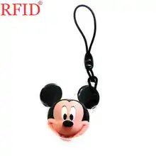 UIS S50 1K 13,56 Mhz перезаписываемый клей мультфильм Брелоки для ключей карта радиочастотной идентификации возможностью перезаписи брелок для ключей