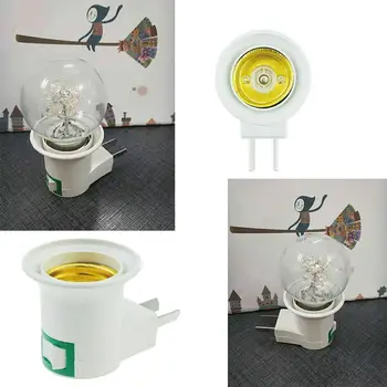 

1PC E27 Light Bulb Socket Holder Plug-in Adaptor Screw Holder plug US Lamp Base Lamp Moving Holder E3A4
