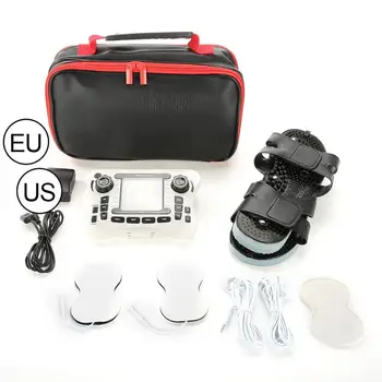 

Double Output Electronic Stimulator Body Muscle Relax Tens Pulse Massager with Massage Slipper