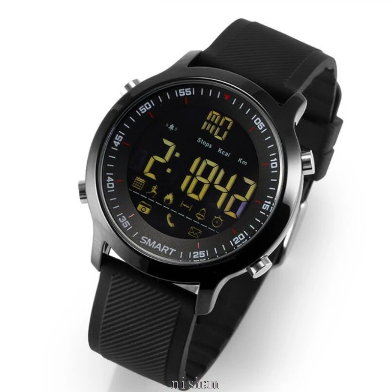 

Smart Watch EX18 Sport Waterproof pedometers Message Reminder Bluetooth Outdoor swimming men smartwatch for ios Android phone