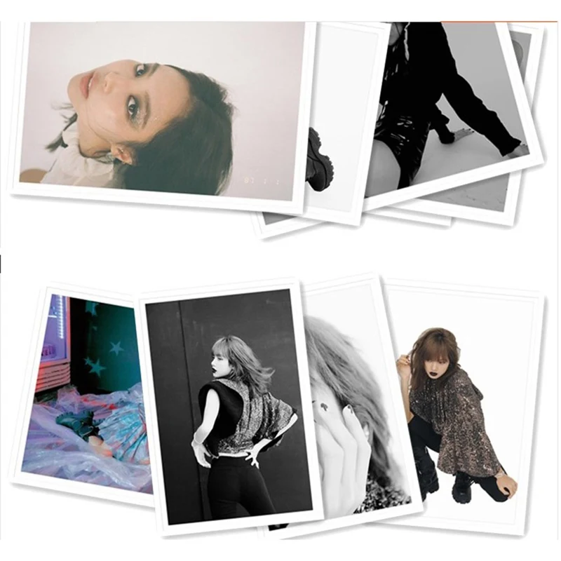 40 шт./компл. KPOP BLACKPINK девушки фото карты ПВХ карты самодельные ломо карты фотокарты