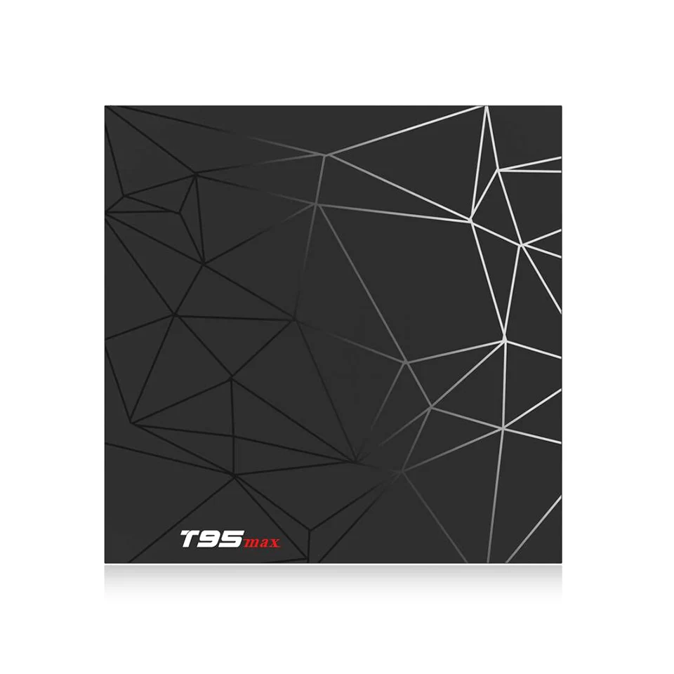 T95Max Android смарт-приставка Allwinner H6 четырехъядерный 6K H.265 2,4G wifi USB 3,0 Поддержка 3D HDR Android 9,0 ТВ-приставка T95 Max