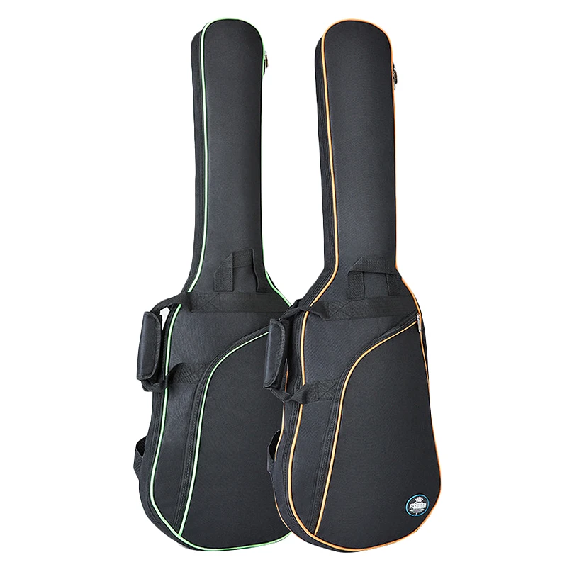 FISHMAN гитары Ткань Оксфорд электрогитара Gig Bag 8 мм хлопок утолщение водонепроницаемый рюкзак с двойными ремешками