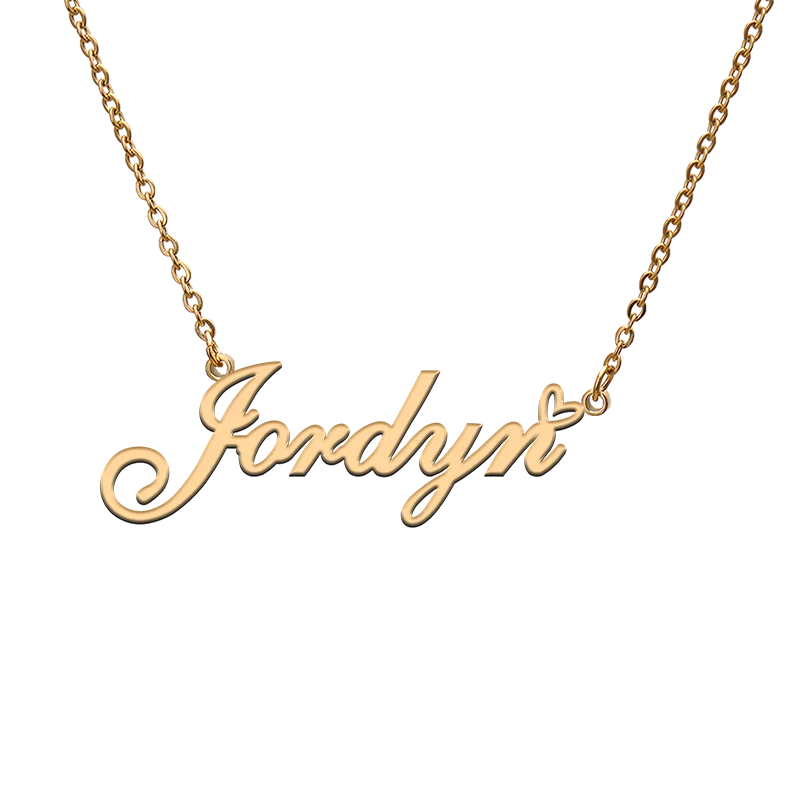 

Custom Personalized Name Necklaces for Jordyneenleeline Best Friends Birthday Christmas Mother Days Jewelry Gifts