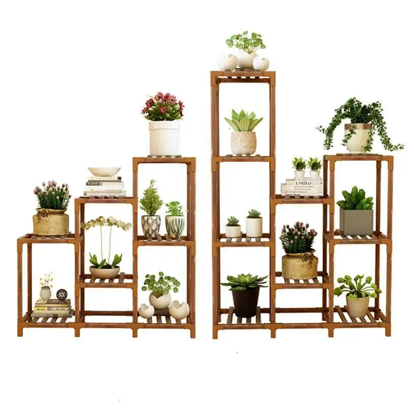 Suporte Flores деревянный плантенреккен стенд для гостиной горшок Repisa Para Plantas Terraza стойка Dekoration балкон Цветочная полка для растений