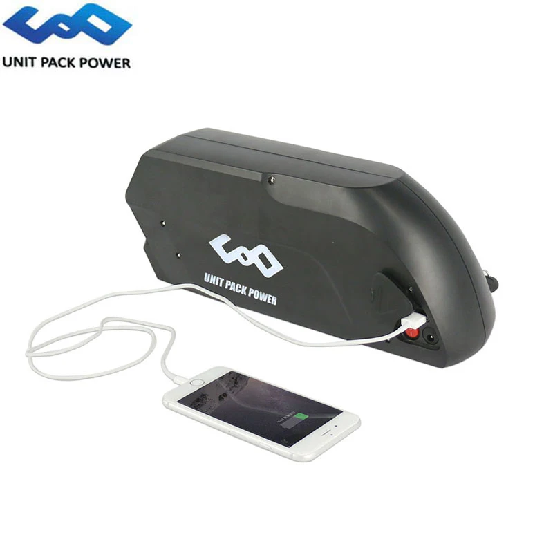 Аккумулятор Poweful 13S5P Sanyo GA Cell Shark 48В 18Ah батареи для велосипеда с толстыми шинами 48