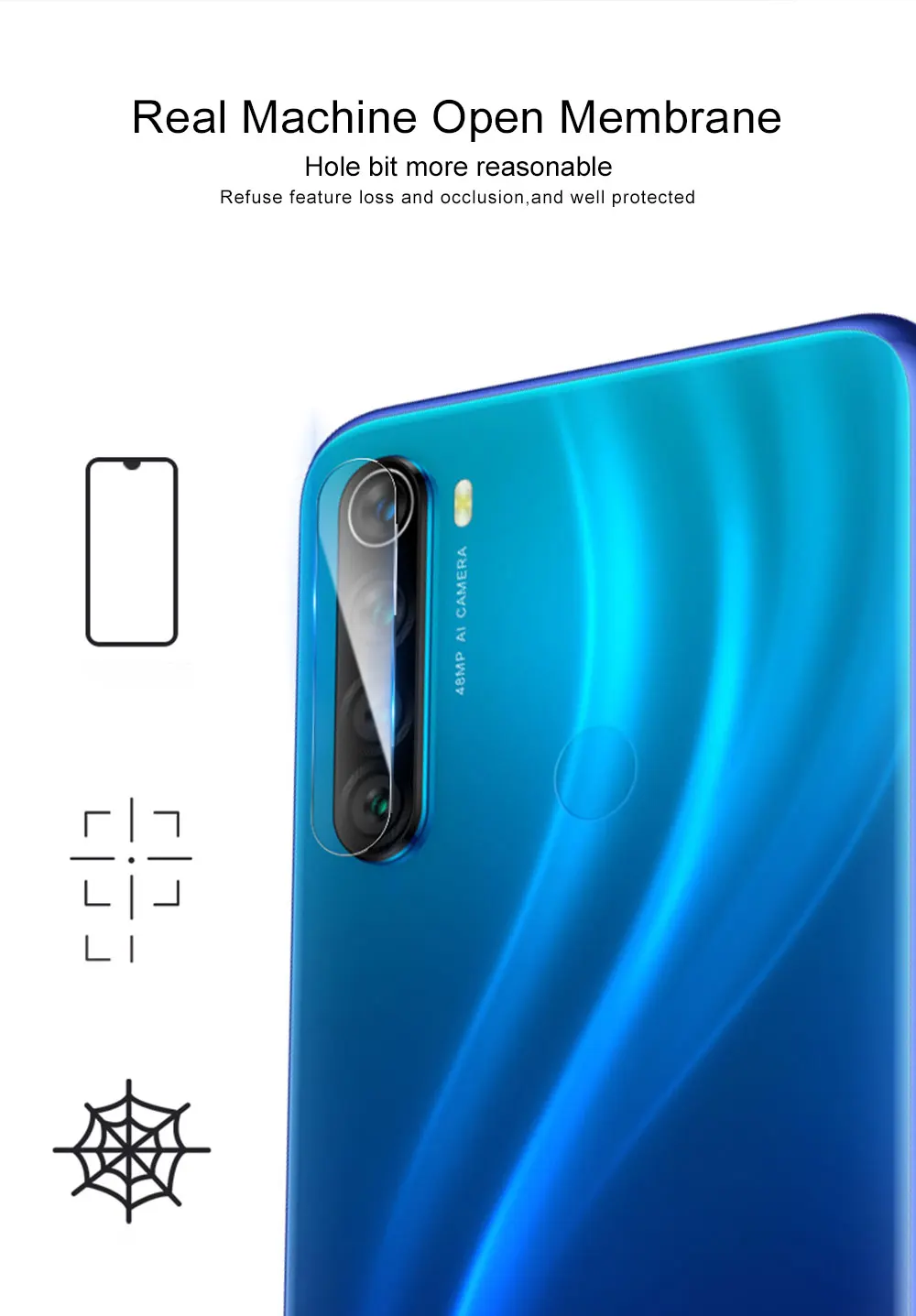 2 шт., стекло для камеры Xiaomi, объектив камеры, закаленное стекло, прозрачная задняя защита, экран для Redmi Note 8 T 8 T, стекло, глобальная версия