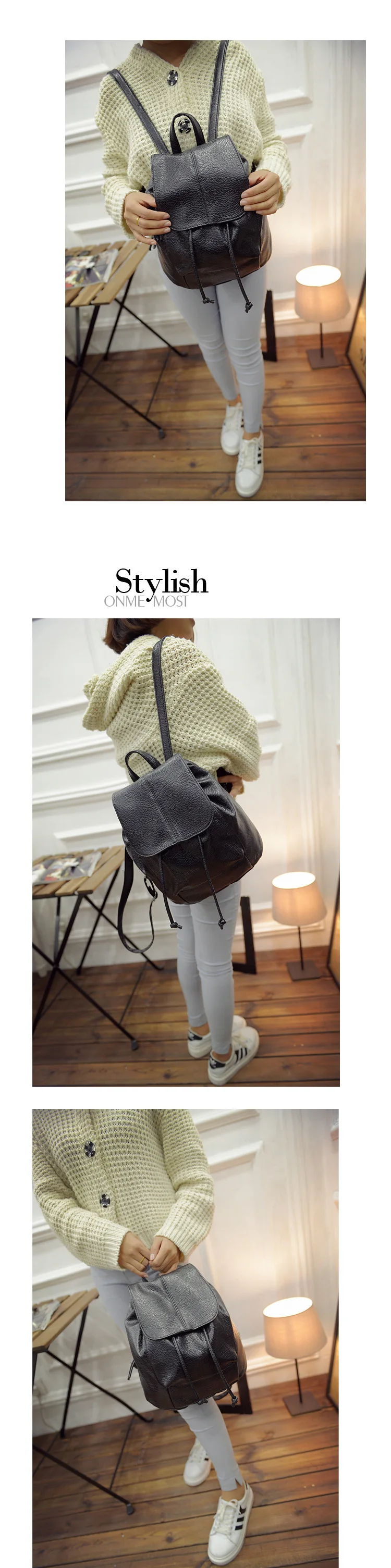 Женский мини-рюкзак, роскошный мягкий черный рюкзак из искусственной кожи, маленький школьный рюкзак для девочек, дорожные сумки