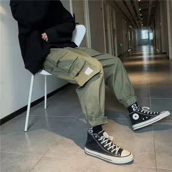 

Cargo Pants Women Hippie Pants for Women Oversize Korean Style Trousers Women Plus Size Hip Hop Cargo Femme Fashion Streetwear