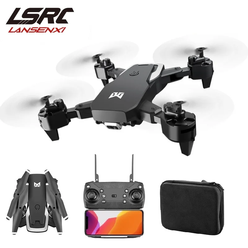 2020 Новый Дрон KK6 RC 4K HD Двойная камера 50X зум WIFI FPV складной Квадрокоптер один клик