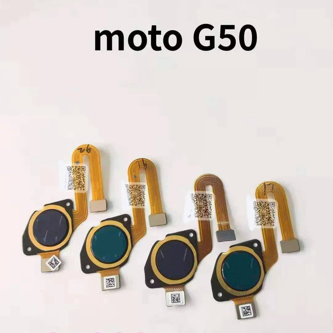 

For Motorola Moto G50 5G Moto One Hyper Original touch ID Fingerprint Sensor scanner Home Return Key Menu Button Flex Cable